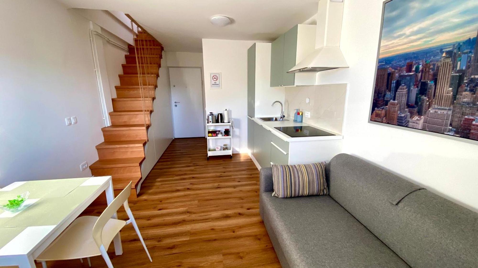 Little Plaza Duplex Apartment Ljubljana Exterior photo